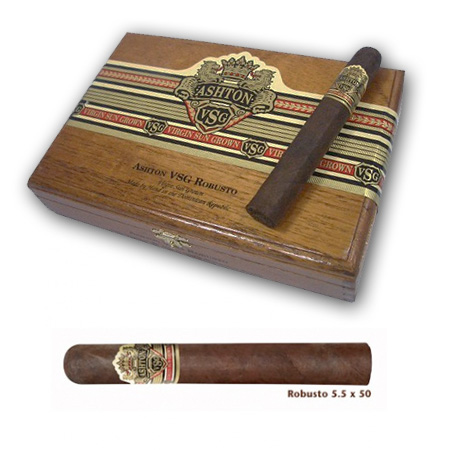 Ashton VSG Robusto Cigars - Box of 24 (End of Line)
