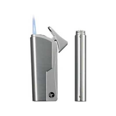 Colibri Legacy (Wind Proof Jet Flame) Lighter - Satin and Chrome Colibri Legacy (Wind Proof Jet Flame) Lighter - Satin and Chrome