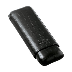 Davidoff XL-2 Cigar Case - Black Croco