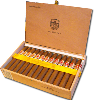 Punch Serie D'oro No. 1 cigar UK regional edition