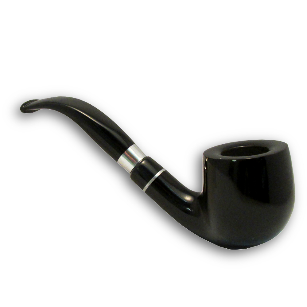 Aldo Velani Eximia Black Bent Pipe Aldo Velani Eximia Black Bent Pipe