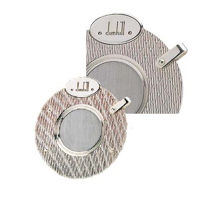 Dunhill Cutter Silver Plate ET Foxhead (code 5222)