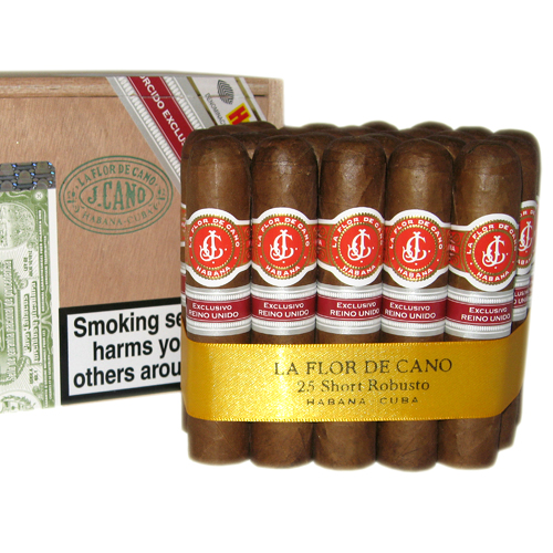 La Flor de Cano Short Robusto (UK Regional 2010) - Cabinet of 25