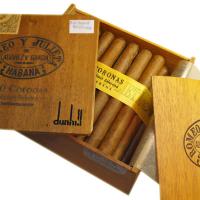 Dunhill Romeo Coronas cabinet selection of 50 cigars Dunhill Romeo Coronas cabinet selection of 50 cigars
