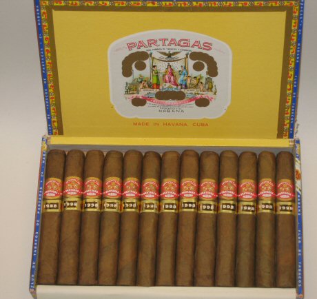 Partagas Tres Petit Corona - Box 25s - Hunters & Frankau 1998