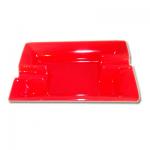 Red Ceramic Ashtray