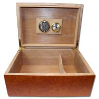 Colton Burl Humidor - 50 Cigar Capacity