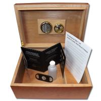 Colton Burl Humidor - 50 Cigar Capacity