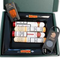 Habanos Havana Hamper - 4 Cigars, Lighter and Ashtray Gift Set