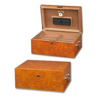 Enterprise Tuscany - Burl Humidor -Â­ 100 Cigar Capacity