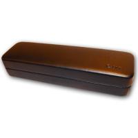 Csonka Travel Cigar Case - Pocket Humidor With Accessories - Black