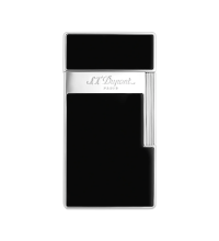 ST Dupont Lighter - Biggy - Chrome & Black