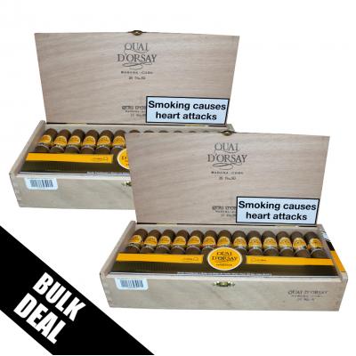 Quai d Orsay No. 50 Cigar - 2 x Box of 25 (50) Bundle Deal