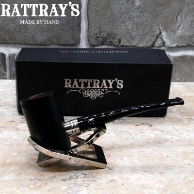 Rattrays Ahoy Black 9mm Filter Fishtail Pipe (RA1409)