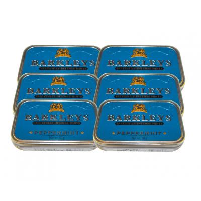 Barkleys Mints - Peppermint Tin - 6 x 50g (300g)