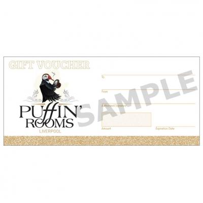 Puffin Rooms - Â£10 Gift Voucher