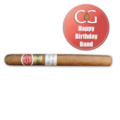 Romeo y Julieta Churchills Untubed Cigar - 1 Single (Happy Birthday Band)