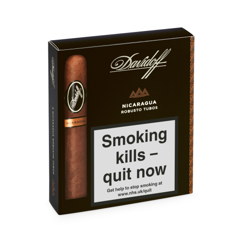 Davidoff Nicaragua Robusto Tubed Cigar - Pack of 4 (End of Line)