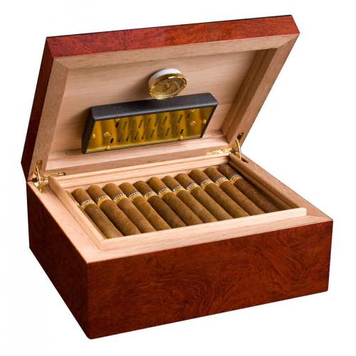 Adorini Venezia Deluxe Cigar Humidor - Medium - 75 Cigar Capacity (End of Line)