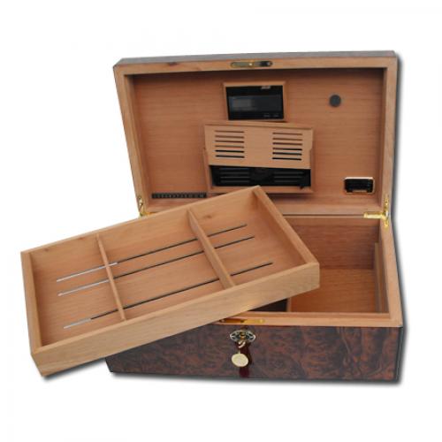 Daniel Marshall Treasure Chest - 150 Cigar Capacity