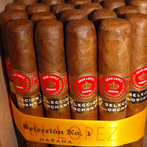 Juan Lopez Seleccion No.1 - Orchant Seleccion Cigar - Box of 25