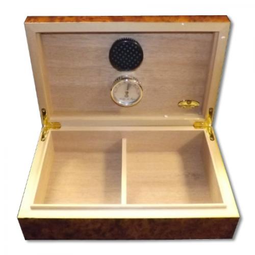 Mastro De Paja - Carta Scura Humidor - 50 Cigar Capacity