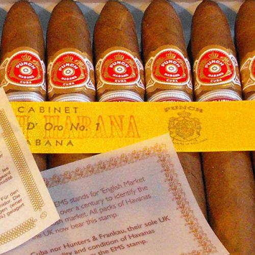 Punch Serie D'Oro No. 1 Cigar (UK Regional Edition - 2008) - Box of 25