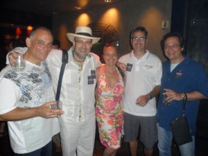 George, Mango Joe, Jenny, Craig and Mitchell at the Torano Party