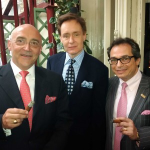 Nick Foulkes and Reinhold from Cigar Journal