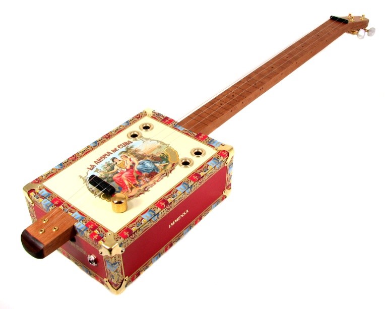 Cigar box guitar