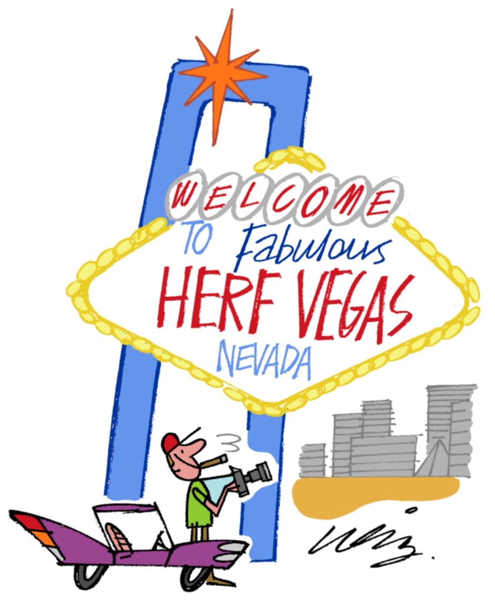 C.Gars Las Vegas Cartoon