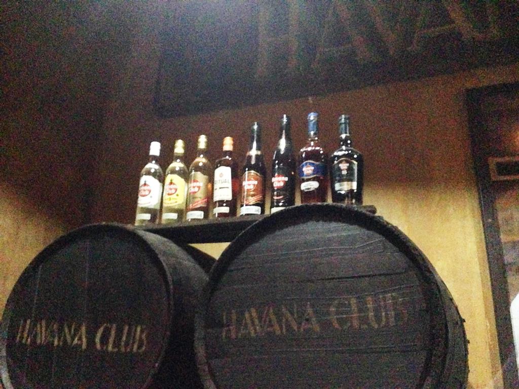 Havana Club Rum barrells