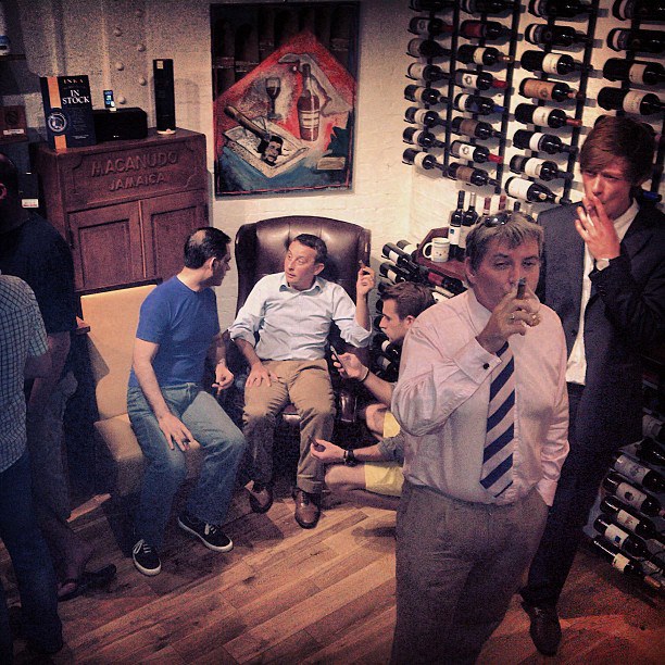 Robert Graham Cambridge Cigar Shop Indoor Smoking Lounge