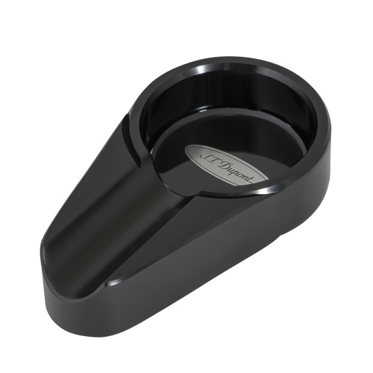 ST Dupont 1 Cigar Ashtray Black Aluminium