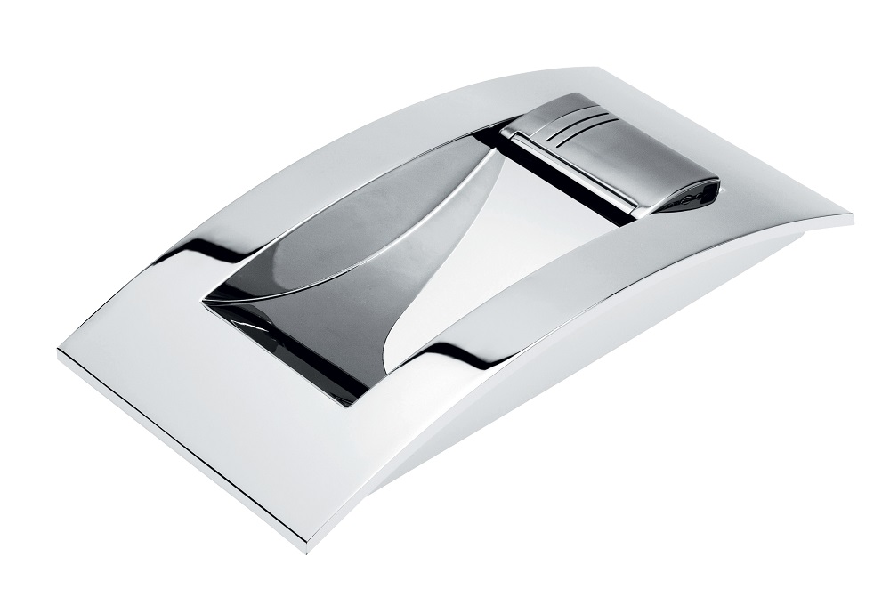 ST Dupont Chrome Finish Maxijet Ashtray - End of Line (Ex Display)