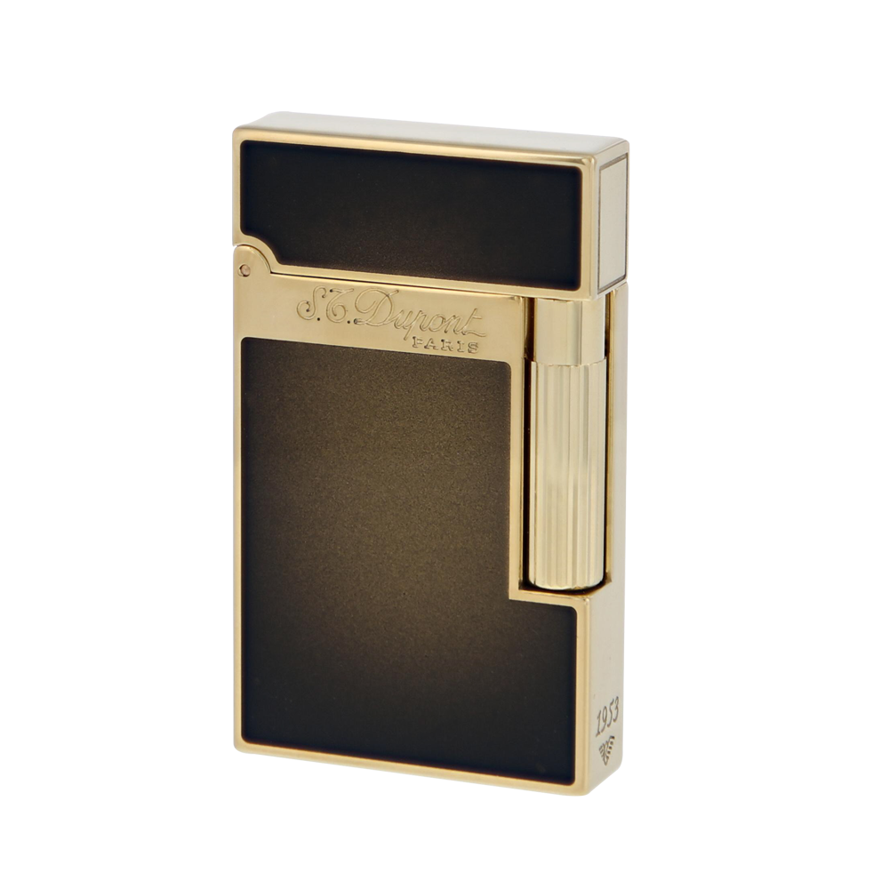 ST Dupont Lighter Ligne 2 Atelier Sunburst Bronze Yellow Gold