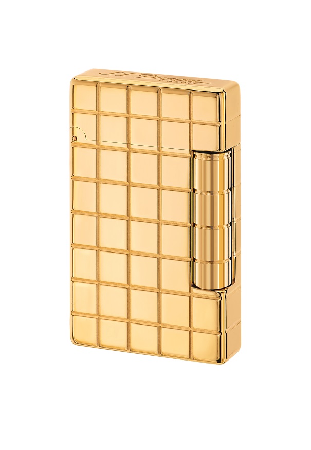 ST Dupont Initial Lighter - Square Golden Bronze