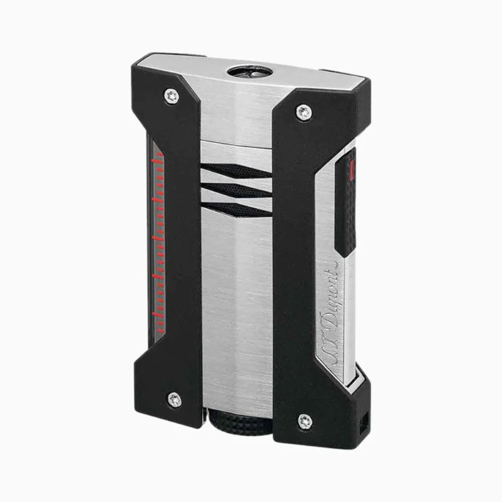 ST Dupont Lighter - Defi Extreme - Grey Brushed & Chrome