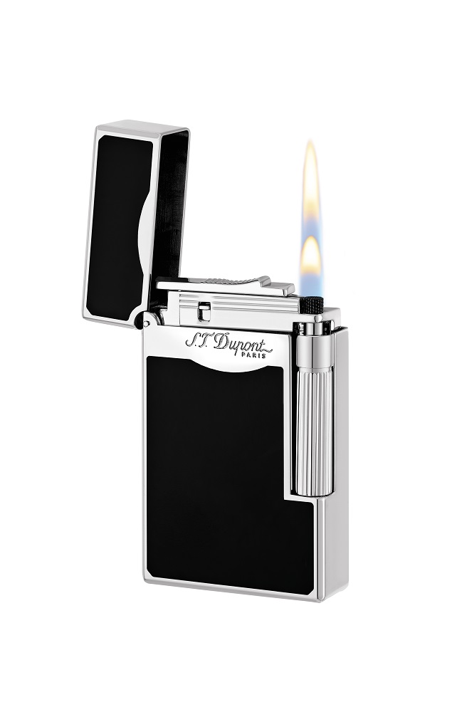ST Dupont Lighter Ligne 2 Le Grand ST Dupont Black Lacquer