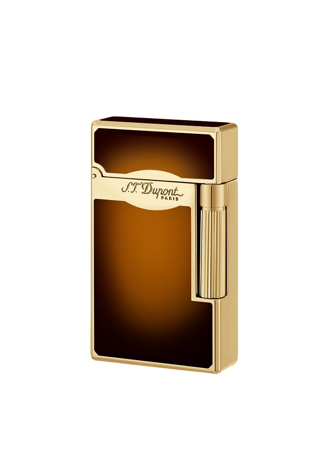 ST Dupont Lighter Le Grand ST Dupont Sun Burst Yellow Gold