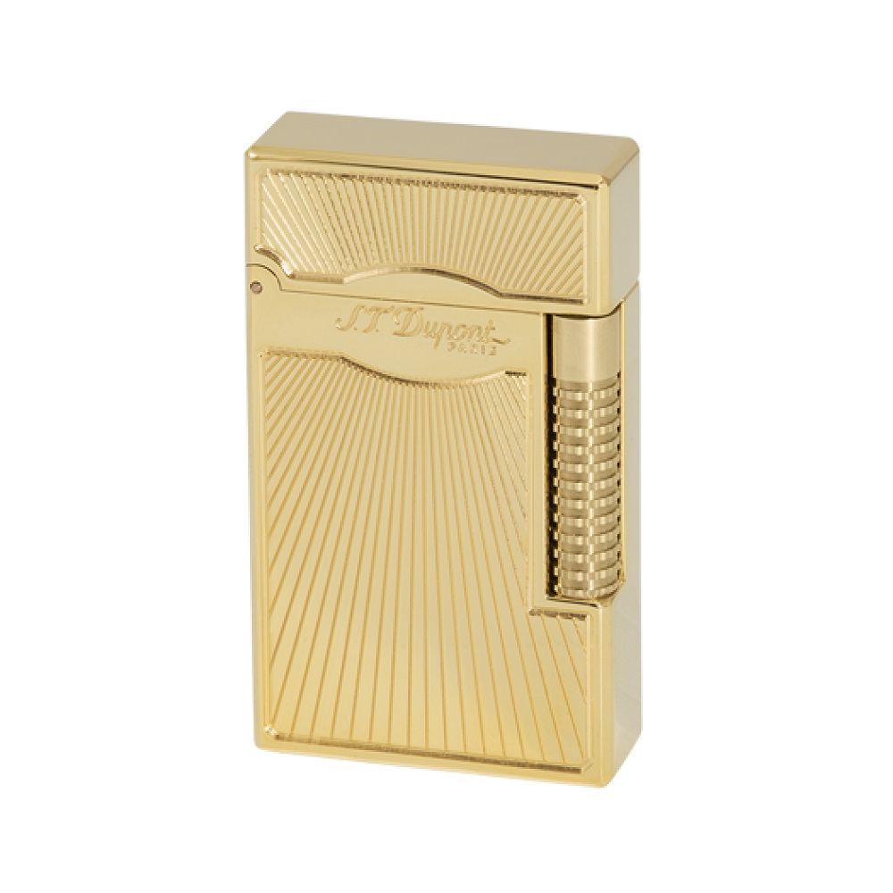 ST Dupont Lighter Le Grand ST Dupont Dancing Flame Yellow Gold