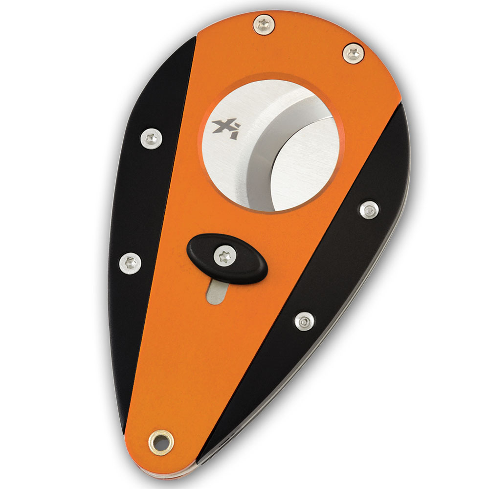Xikar Cigar Cutter Twin Colour Orange and Black