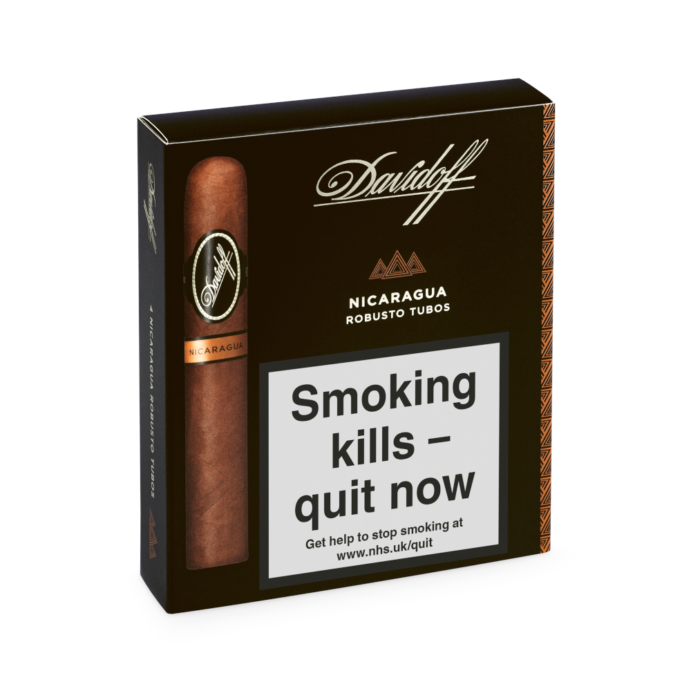 Davidoff - The Nicaraguan Experience - Robusto Tubed Cigar - Pack of 4