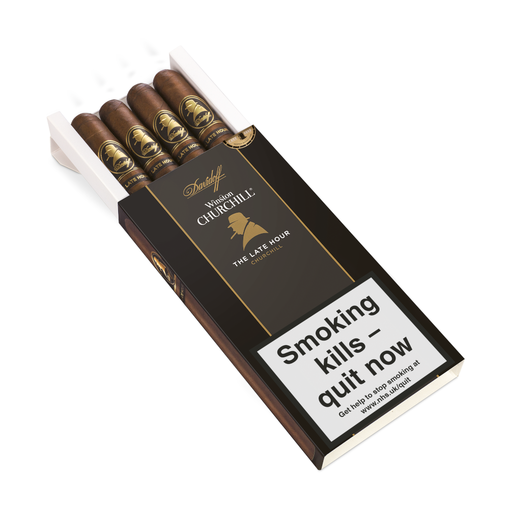 Davidoff Winston Churchill The Late Hour Churchill Cigar Pack of 4