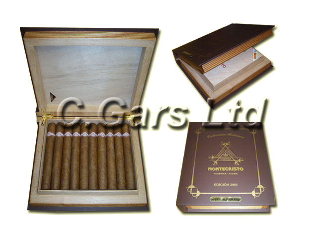 Montecristo Book humidor - part of the Ming Collection