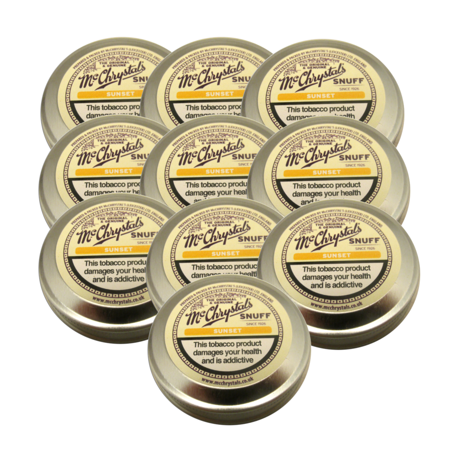 McChrystal\'s Sunset Snuff - Mini Tin - 10 x 3.5g