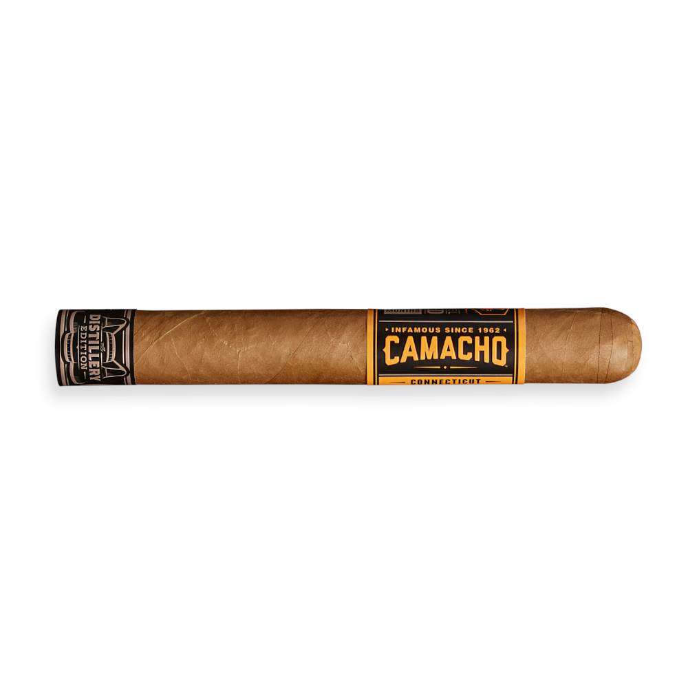 Camacho Distillery Edition Connecticut Toro Cigar - 1 Single