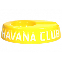 Havana Club Ashtray - Egoista Single Cigar Ashtray - Lime Yellow