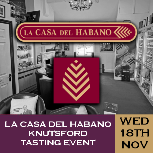 La Casa del Habano Knutsford Whisky and Cigar Tasting Event - 18/11/20