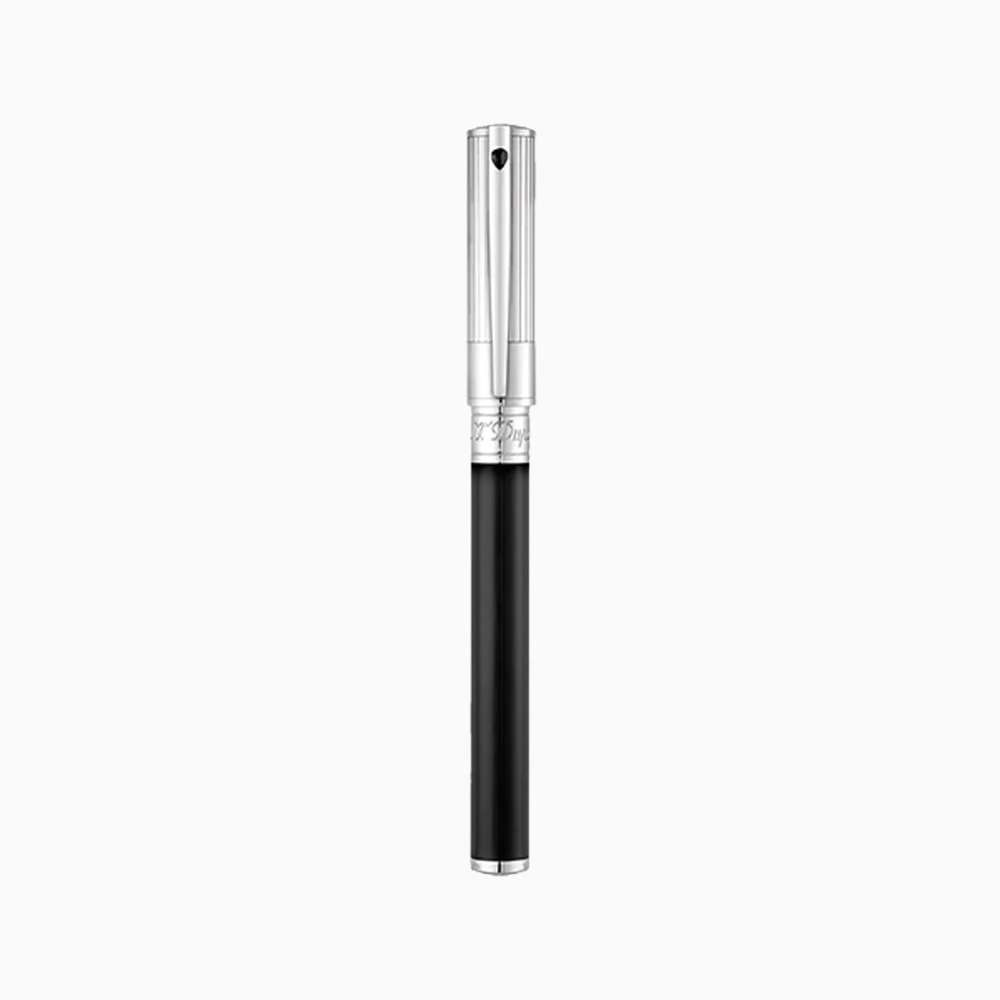 ST Dupont Rollerball Pen DInitial Black & Chrome